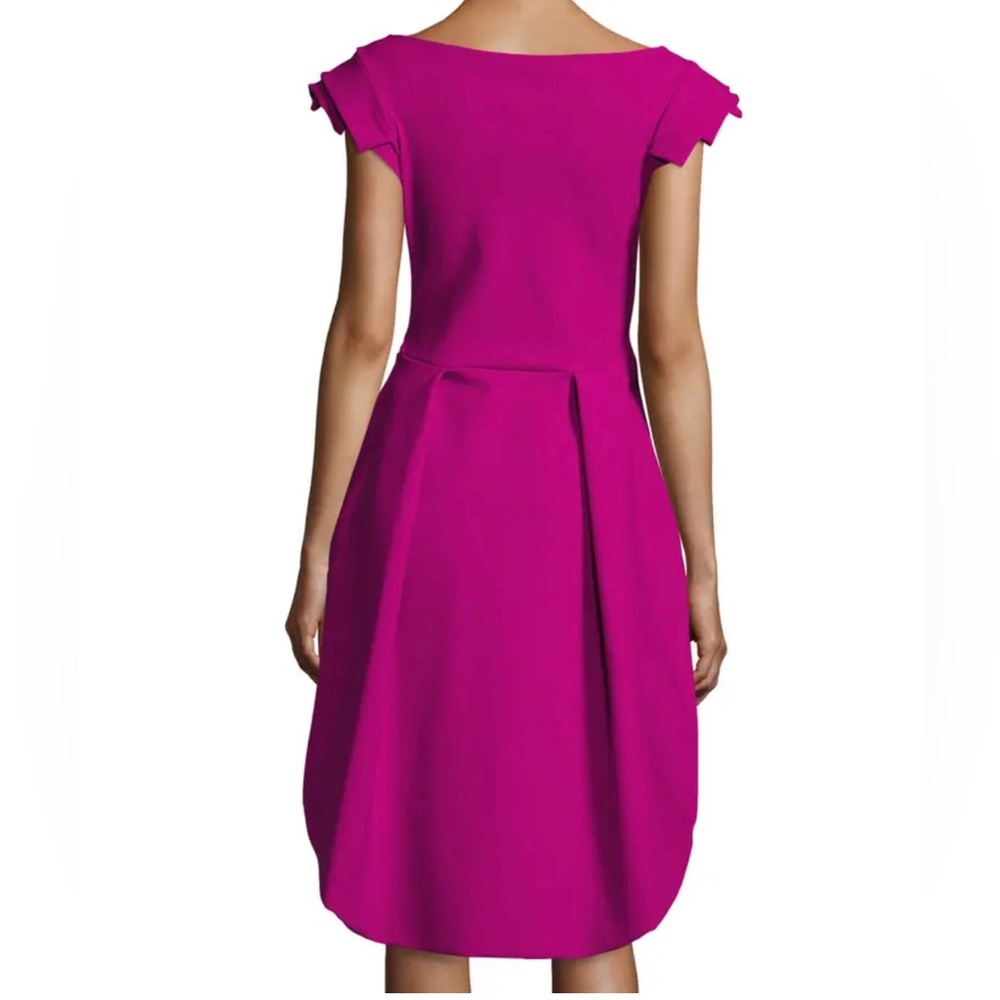 Chiara Boni La Petite Robe Lione Hi Lo Ruffle Dress in Cyclamen (Pink) S… - Picture 6 of 6